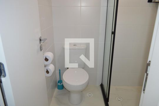 Banheiro de kitnet/studio à venda com 1 quarto, 21m² em Alto do Ipiranga, São Paulo