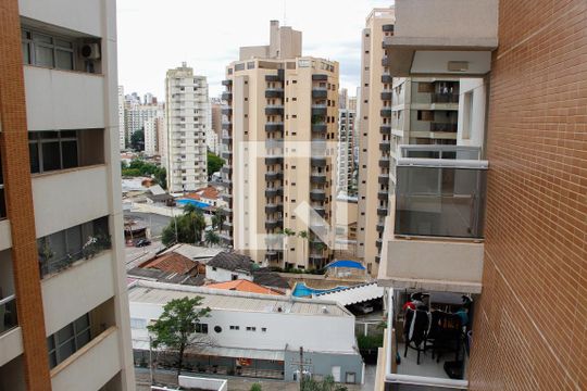 VISTA DA SACADA de kitnet/studio à venda com 1 quarto, 47m² em Botafogo, Campinas