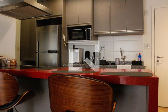 COZINHA de kitnet/studio à venda com 1 quarto, 47m² em Botafogo, Campinas