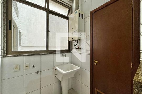 Área de Serviço de apartamento à venda com 3 quartos, 110m² em Recreio dos Bandeirantes, Rio de Janeiro