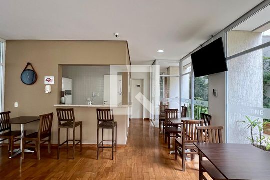 Área comum de apartamento à venda com 1 quarto, 53m² em Pinheiros, São Paulo
