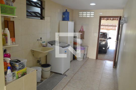 Área de Serviço de casa de condomínio à venda com 3 quartos, 360m² em Taquara, Rio de Janeiro