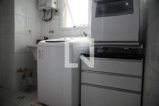 Área de Serviço de apartamento para alugar com 3 quartos, 98m² em Baeta Neves, São Bernardo do Campo