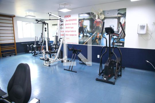 Área comum - Academia de apartamento para alugar com 3 quartos, 98m² em Baeta Neves, São Bernardo do Campo