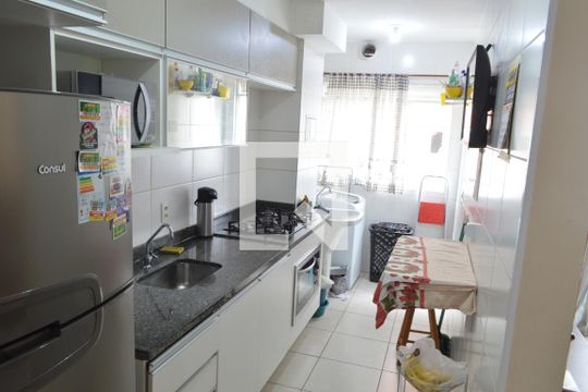 Cozinha de apartamento à venda com 3 quartos, 70m² em Anil, Rio de Janeiro