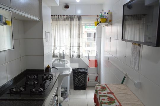 Área de Serviço de apartamento à venda com 3 quartos, 70m² em Anil, Rio de Janeiro