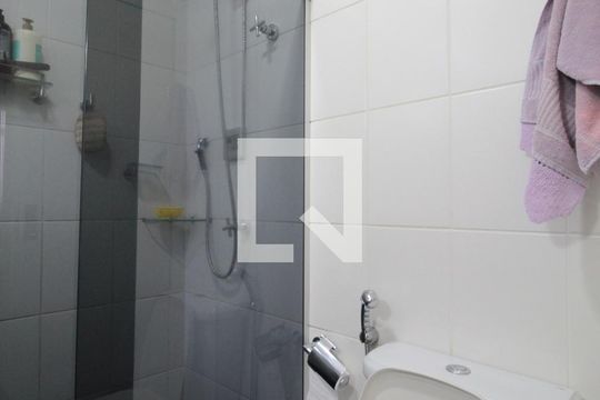 Banheiro da Suite de apartamento para alugar com 3 quartos, 93m² em Dona Clara, Belo Horizonte