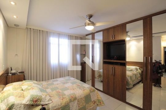 Suite de apartamento para alugar com 3 quartos, 93m² em Dona Clara, Belo Horizonte