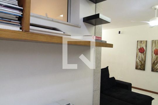 Sala de apartamento para alugar com 3 quartos, 93m² em Dona Clara, Belo Horizonte