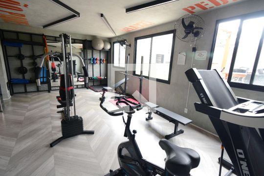 Área comum - Academia de apartamento para alugar com 2 quartos, 35m² em Jurubatuba, São Paulo
