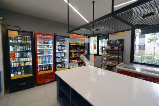 Área comum - Minimercado de apartamento para alugar com 2 quartos, 35m² em Jurubatuba, São Paulo