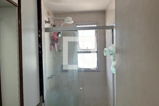 Banheiro da Suíte de apartamento à venda com 2 quartos, 52m² em Barra Funda, São Paulo