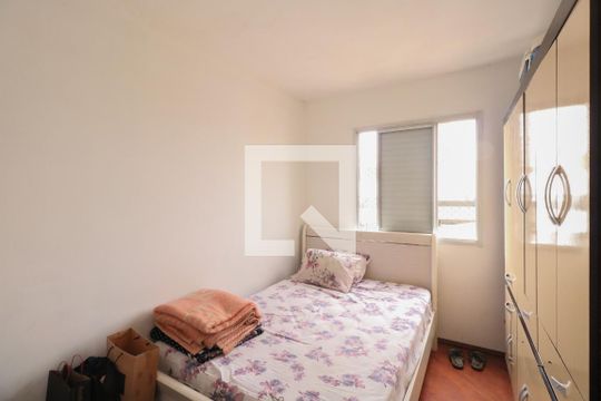 Quarto 1 de apartamento à venda com 3 quartos, 60m² em Vila Palmares, Santo André