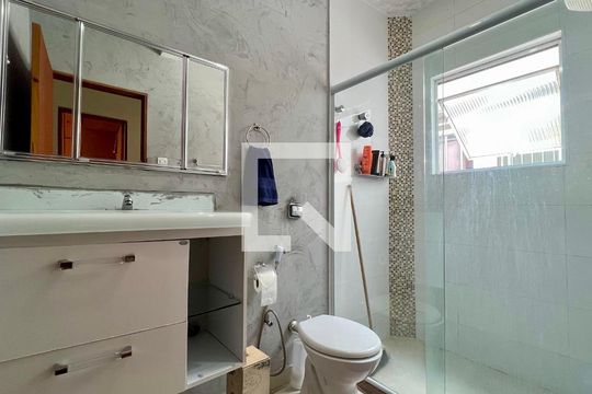 Banheiro de apartamento à venda com 2 quartos, 100m² em Vila Romana, São Paulo
