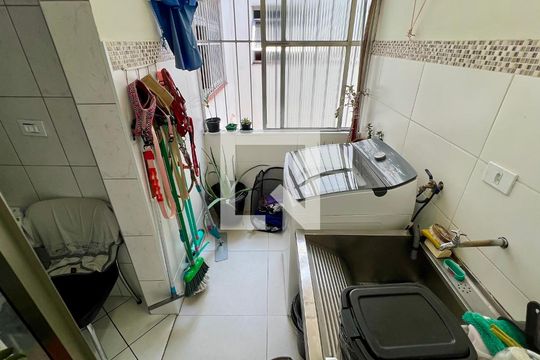 Área de Serviço de apartamento à venda com 2 quartos, 100m² em Vila Romana, São Paulo