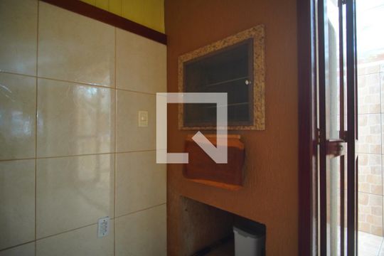 Churrasqueira de casa de condomínio à venda com 3 quartos, 104m² em Humaitá, Porto Alegre