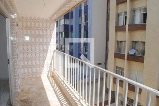 Varanda da Sala de apartamento para alugar com 4 quartos, 100m² em Costa Azul, Salvador
