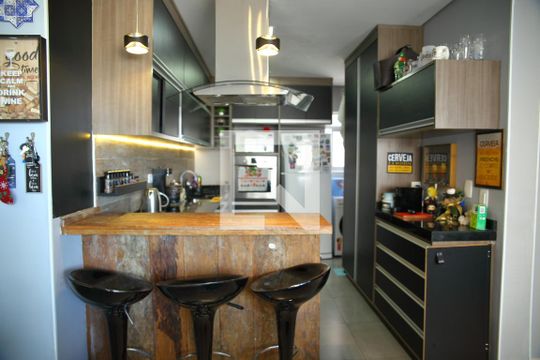 Cozinha de apartamento à venda com 2 quartos, 84m² em Centro, São Bernardo do Campo