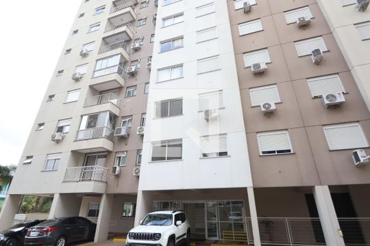 Fachada do bloco de apartamento à venda com 2 quartos, 68m² em Centro, Canoas