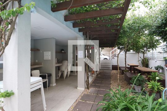 Área comum - Churrasqueira de apartamento à venda com 2 quartos, 68m² em Centro, Canoas