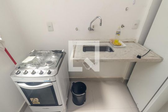 Cozinha de apartamento à venda com 1 quarto, 45m² em Santa Cecilia, São Paulo
