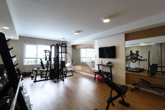Área Comum - Academia de apartamento à venda com 2 quartos, 63m² em Vila Olímpia, São Paulo