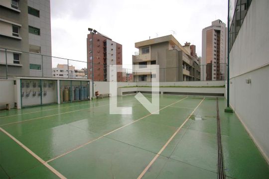 Área comum - Quadra de apartamento para alugar com 3 quartos, 120m² em Cruzeiro, Belo Horizonte