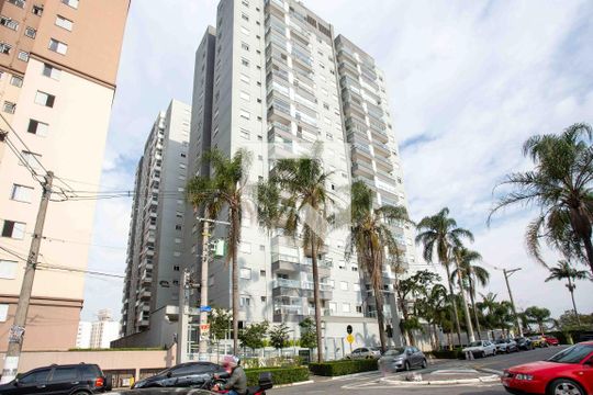 Fachada do condomínio de apartamento à venda com 2 quartos, 46m² em Centro, Diadema
