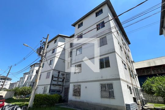 Fachada do bloco de apartamento à venda com 2 quartos, 50m² em Anil, Rio de Janeiro
