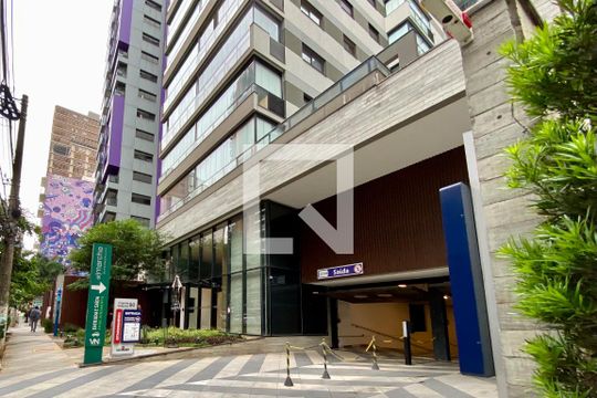 Fachada de apartamento para alugar com 1 quarto, 34m² em Pinheiros, São Paulo