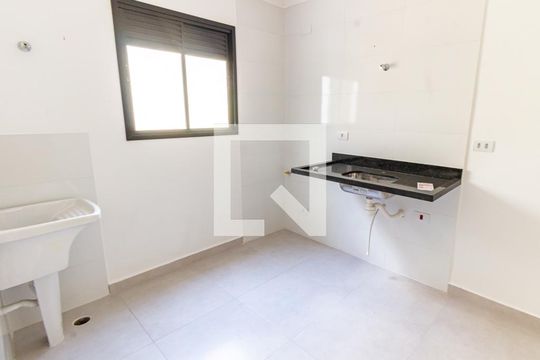 Sala/Cozinha/Área de serviço de apartamento à venda com 2 quartos, 35m² em Chácara Mafalda, São Paulo