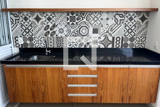 Varanda gourmet de apartamento à venda com 4 quartos, 230m² em Vila Leopoldina, São Paulo