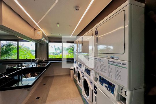 Lavanderia de casa para alugar com 1 quarto, 26m² em Santo Amaro, São Paulo