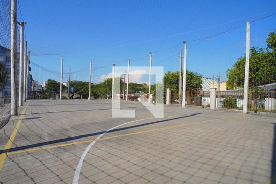 Área comum - Quadra Poliesportiva de apartamento à venda com 2 quartos, 50m² em Jardim Dona Leopoldina, Porto Alegre