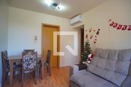 Sala de apartamento à venda com 2 quartos, 63m² em Rondônia, Novo Hamburgo