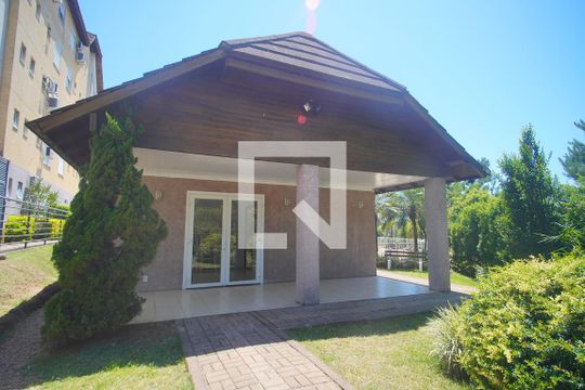 Área comum - Salão de festas de apartamento à venda com 2 quartos, 63m² em Rondônia, Novo Hamburgo