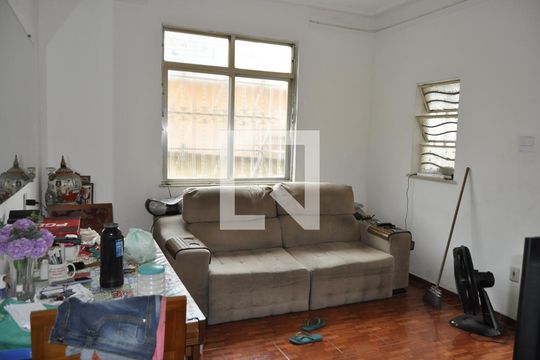 Sala de apartamento à venda com 3 quartos, 75m² em Higienópolis, Rio de Janeiro