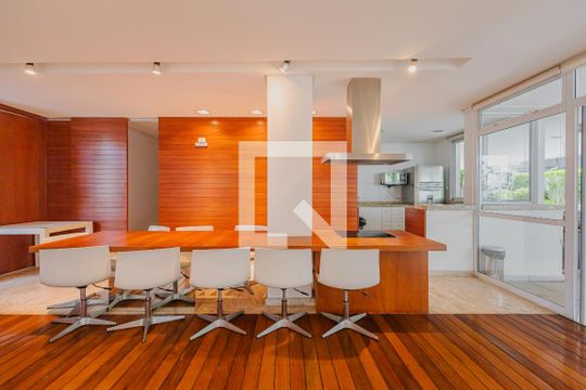 Área comum de apartamento para alugar com 1 quarto, 85m² em Jardim Paulista, São Paulo