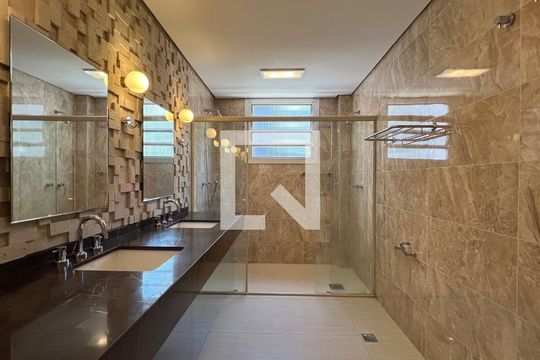Banheiro da Suíte de apartamento à venda com 3 quartos, 174m² em Paraíso, São Paulo