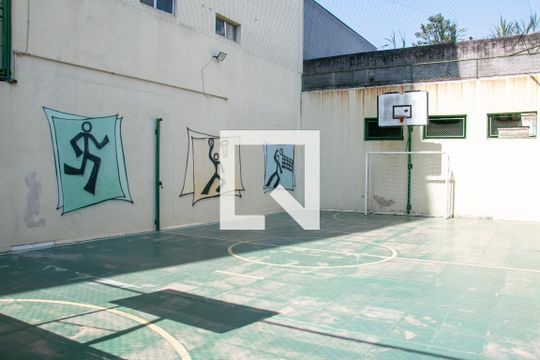 Área comum - Quadra de apartamento para alugar com 3 quartos, 92m² em Baeta Neves, São Bernardo do Campo