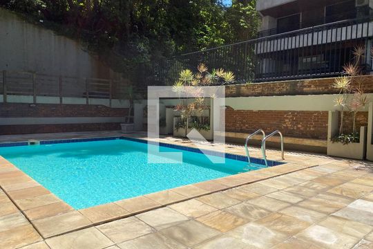 Área comum - Piscina de apartamento à venda com 3 quartos, 160m² em Lagoa, Rio de Janeiro