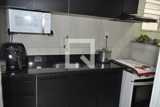 Cozinha de apartamento à venda com 1 quarto, 38m² em Méier, Rio de Janeiro
