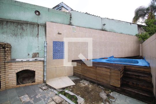 Área Externa Piscina de casa de condomínio à venda com 3 quartos, 80m² em Freguesia (jacarepaguá), Rio de Janeiro