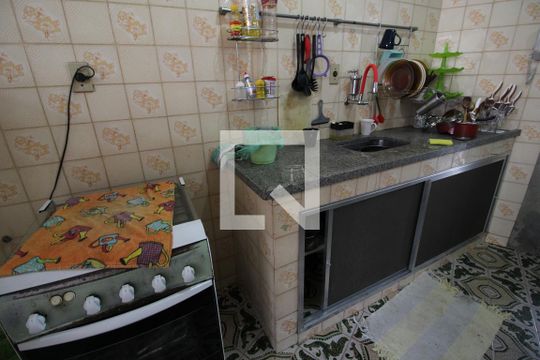 Cozinha de casa de condomínio à venda com 3 quartos, 80m² em Freguesia (jacarepaguá), Rio de Janeiro