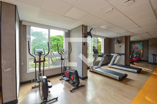 Área comum - Academia de apartamento à venda com 1 quarto, 27m² em Socorro, São Paulo