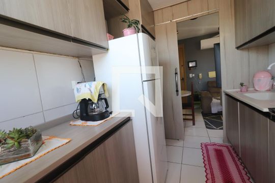 Cozinha e Área de Serviço de apartamento para alugar com 2 quartos, 50m² em Santo Afonso, Novo Hamburgo