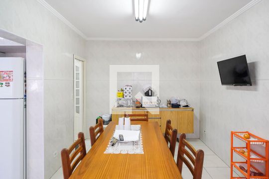 Cozinha de casa à venda com 4 quartos, 256m² em Santa Maria, Santo André