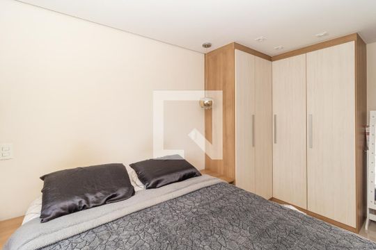 Quarto 1 (Suíte) de apartamento à venda com 2 quartos, 56m² em Chácara Seis de Outubro, São Paulo