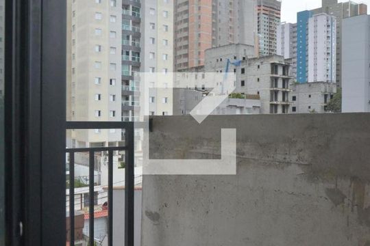 Varanda da Sala de apartamento para alugar com 2 quartos, 46m² em Campestre, Santo André