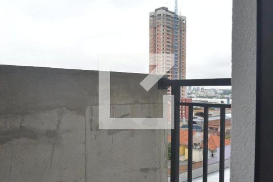 Varanda da Sala de apartamento para alugar com 2 quartos, 46m² em Campestre, Santo André